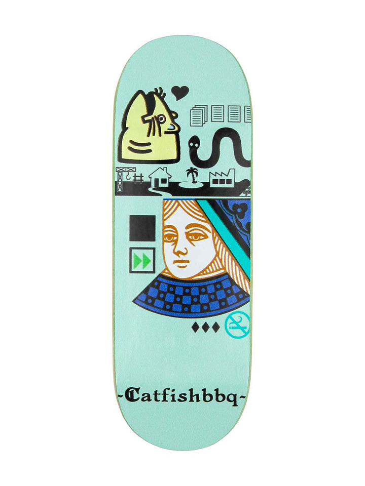 Catfishbbq Her Majesty Teal 32mm