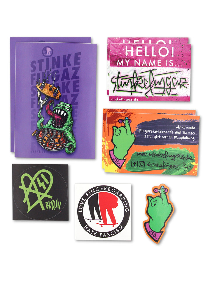 Stinke Fingaz 'Eggzilla' Heroin Skateboards