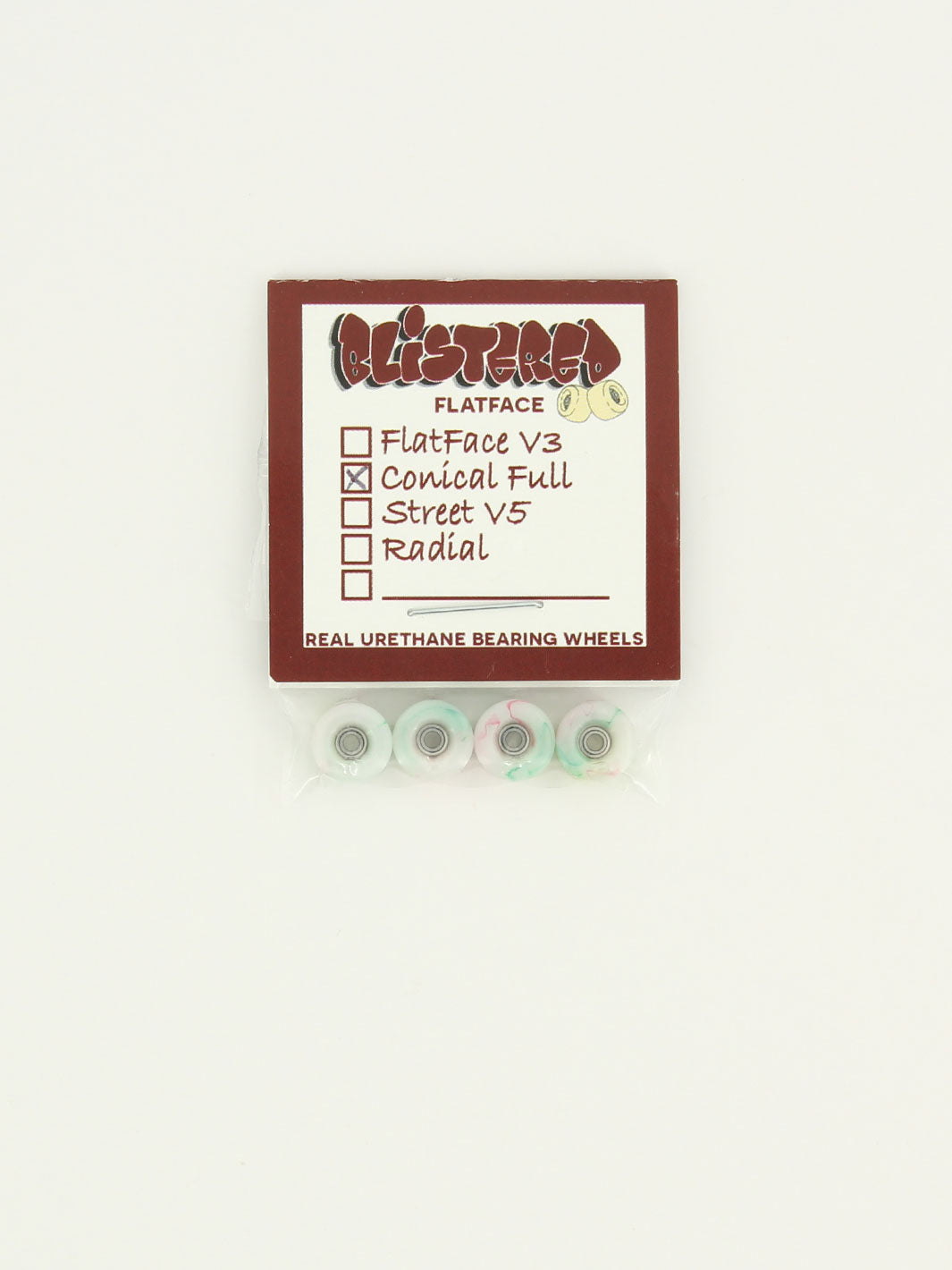 Blistered Wheels Conical Full Candy Swirl