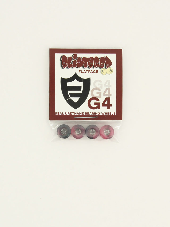 Blistered Wheels G4 Black/Pink Swirl