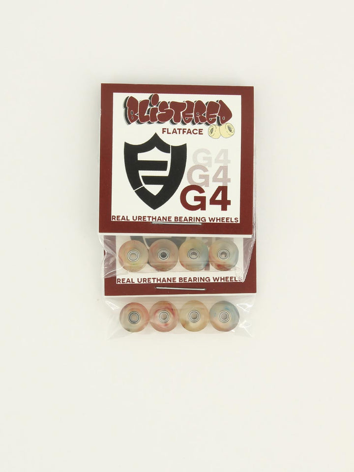 Blistered Wheels G4 Clear Candy Swirl