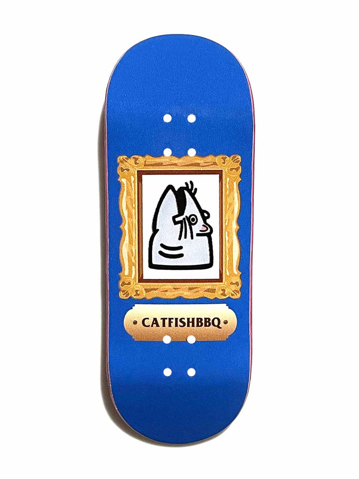 Catfishbbq Artshow Blue 34mm