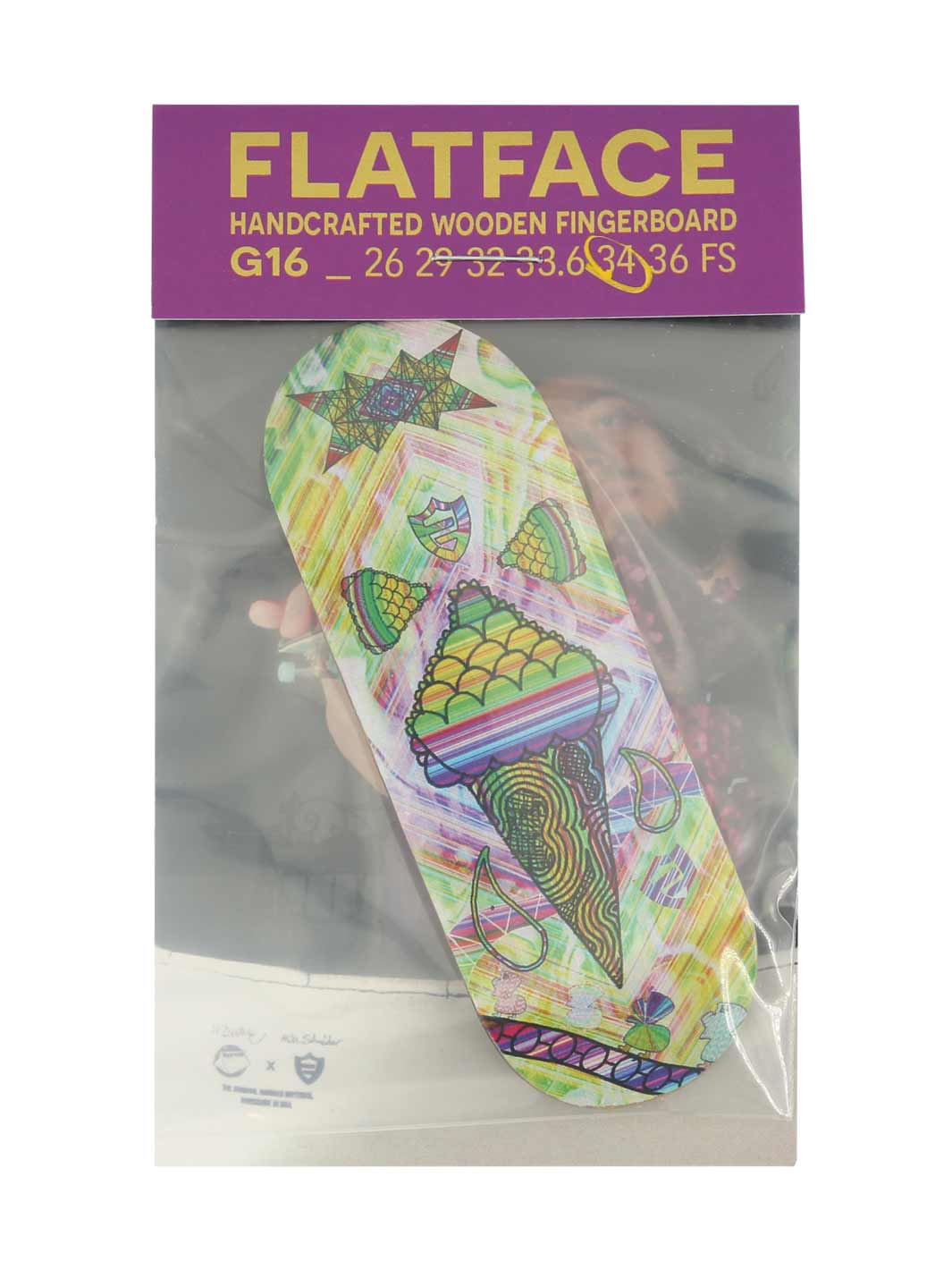 FlatFace Fingerboards 'Gelato' 34mm G16