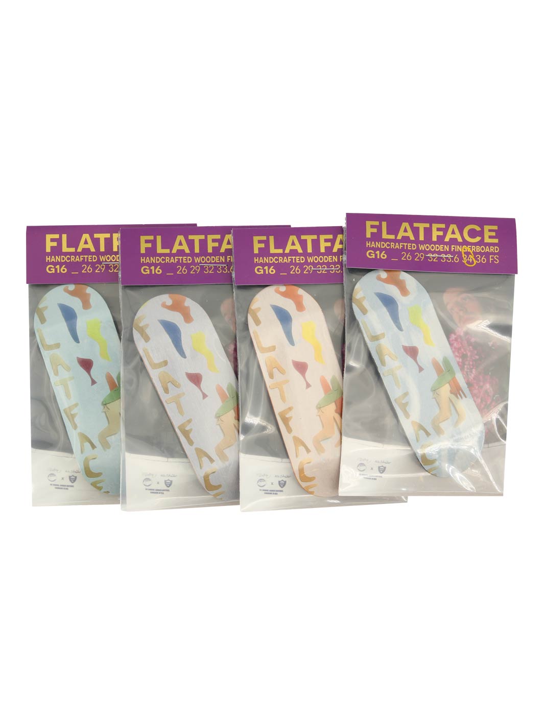 FlatFace Fingerboards 'Watercolor' 34mm G16