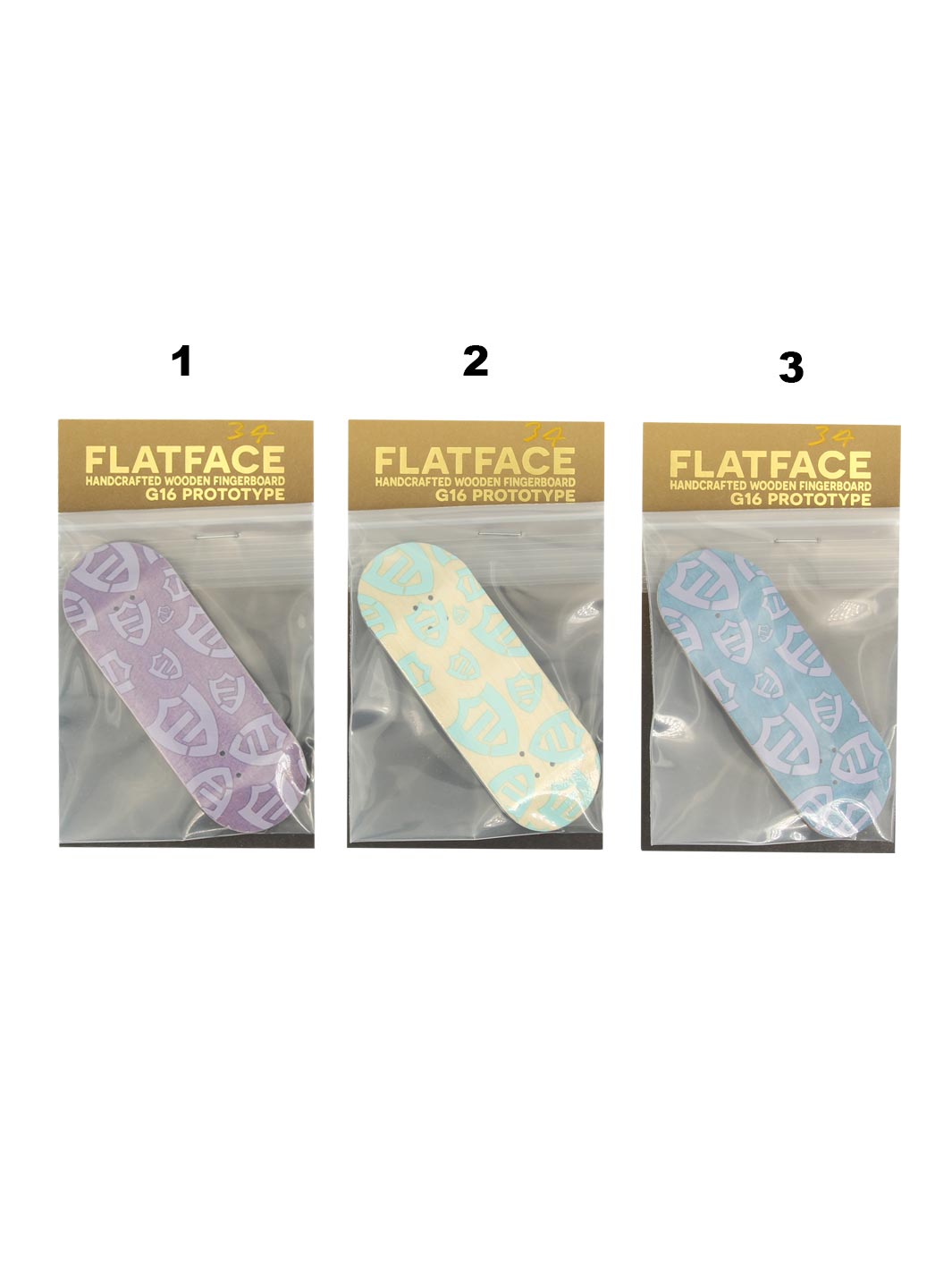 FlatFace Fingerboards 'FF Shields' 34mm G16 Prototype