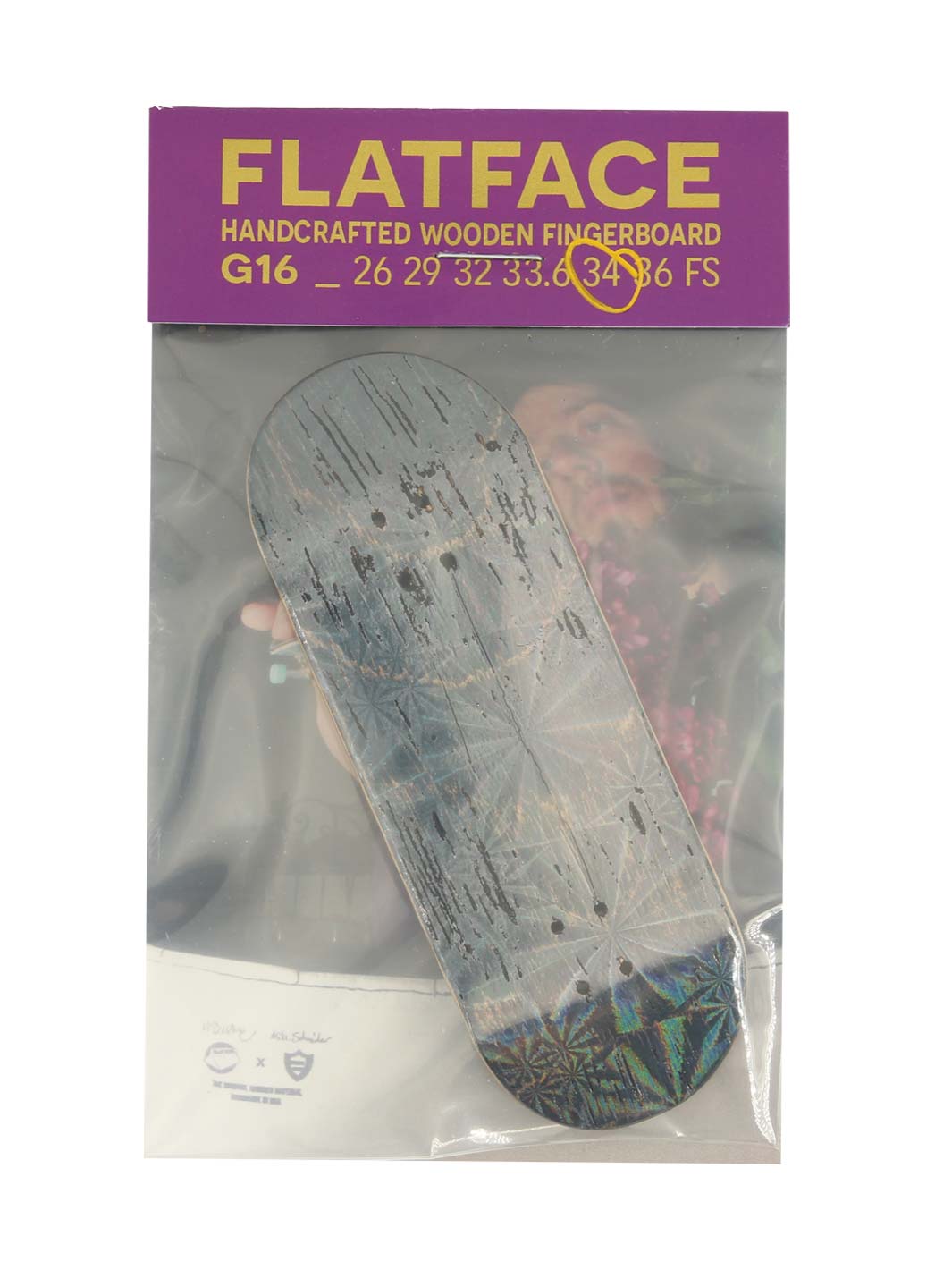 FlatFace Fingerboards 'Holographic 1 of 1' 34mm G16