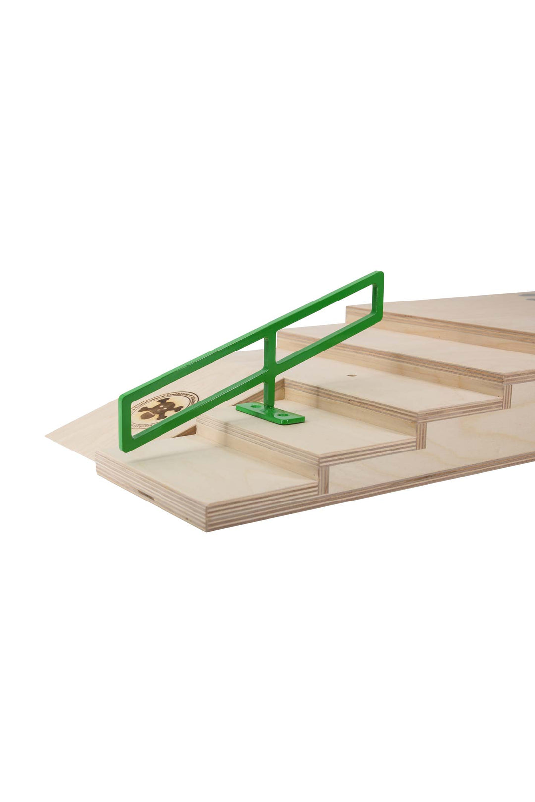 5 Stair Gap to Rail