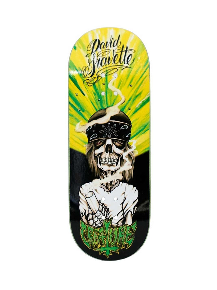 Joycult x Creature Gravette Hippie Skull Deck 34mm