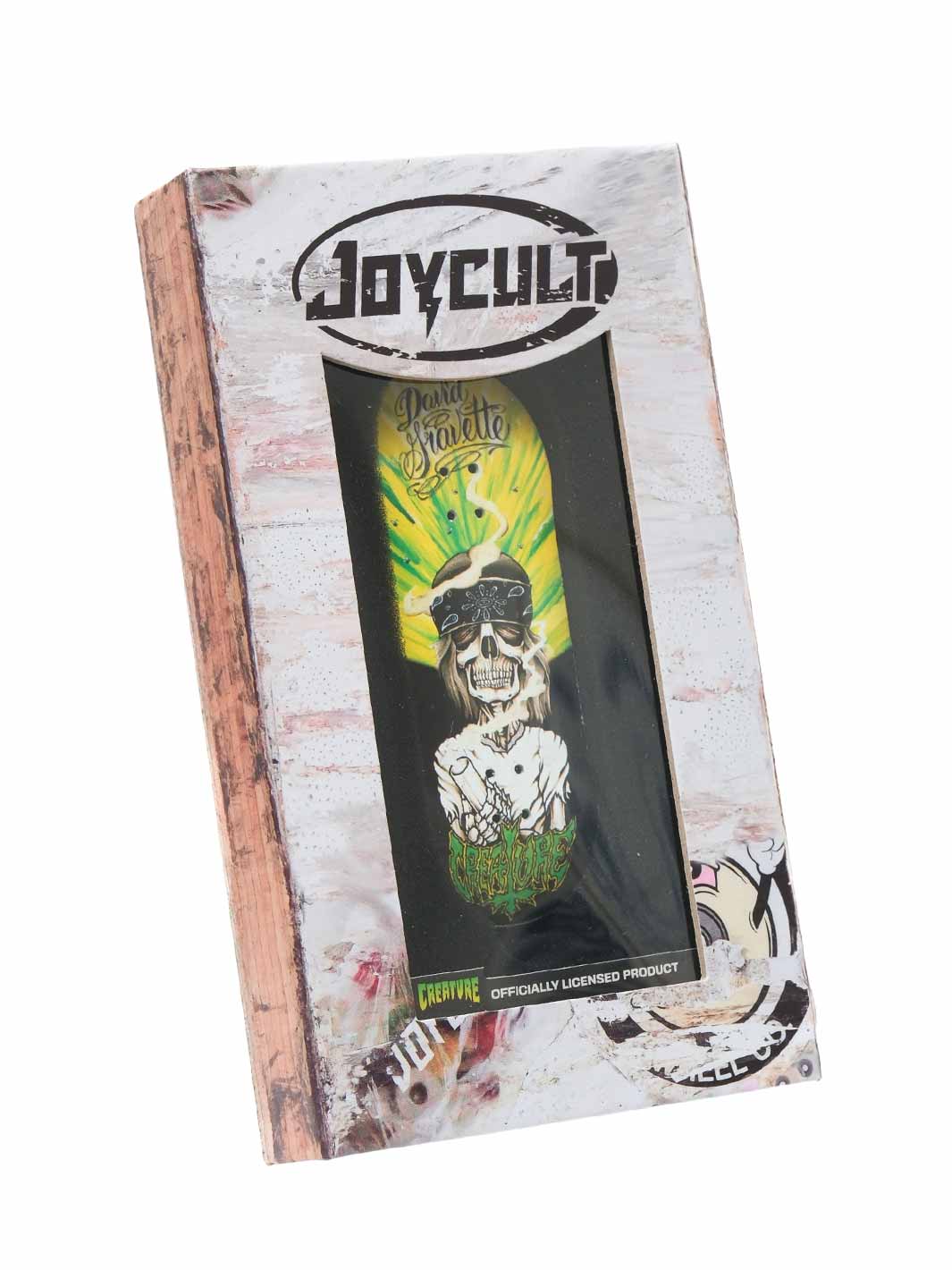 Joycult x Creature Gravette Hippie Skull Deck 34mm