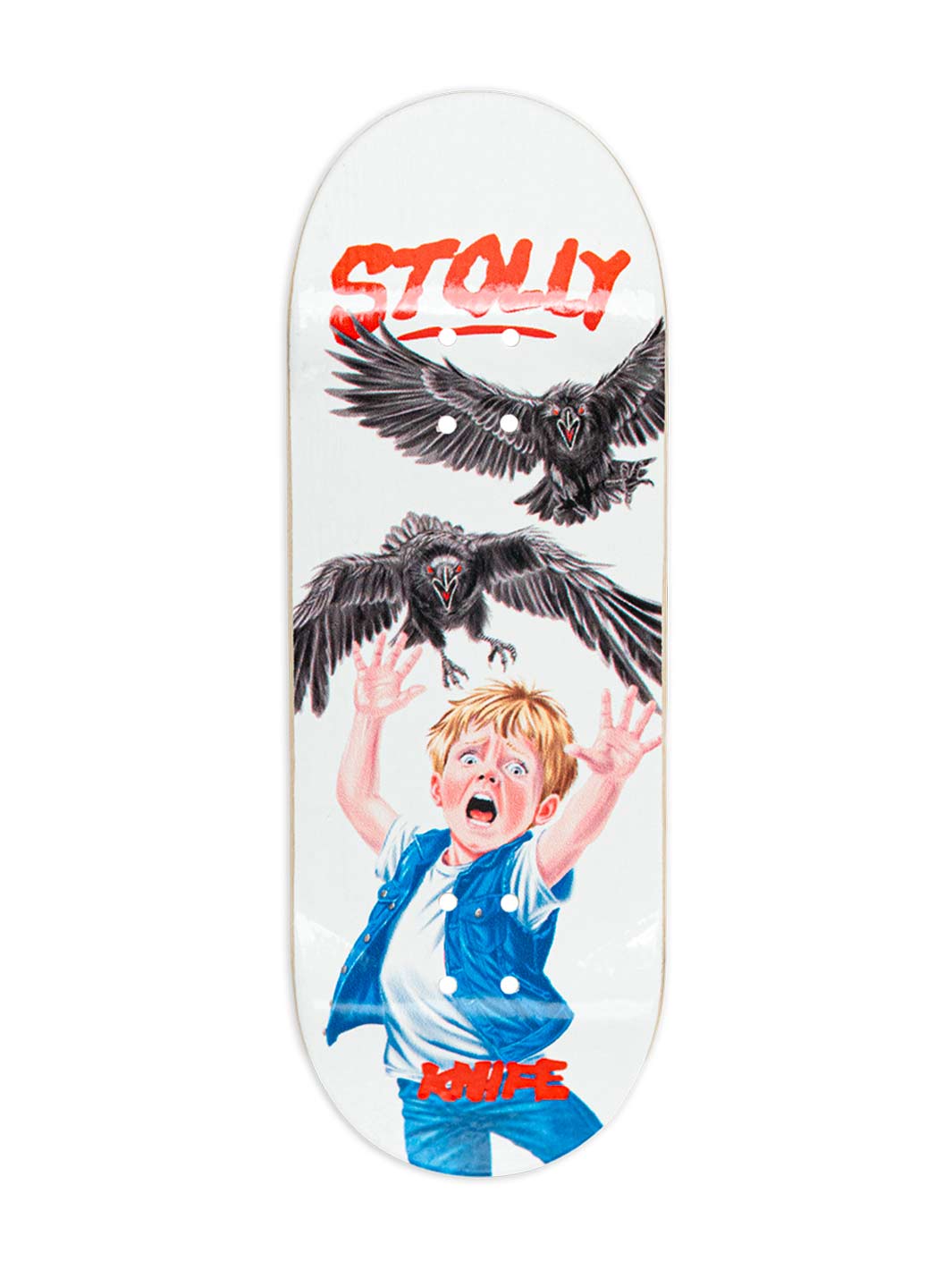 KNIFE MFG CO 'Stolly Crows White KS1'