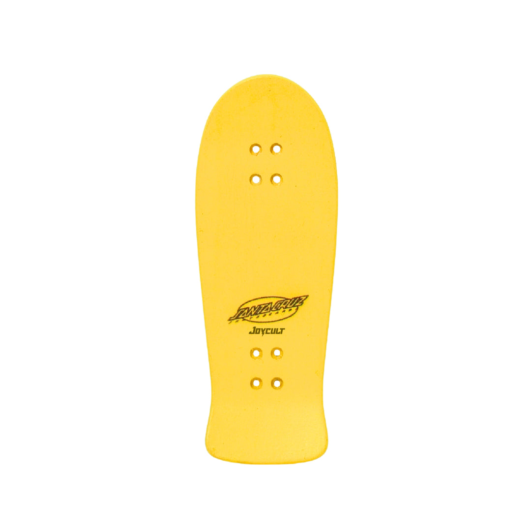 Joycult x Santa Cruz Meek Slasher Yellow Reissue Deck 36mm