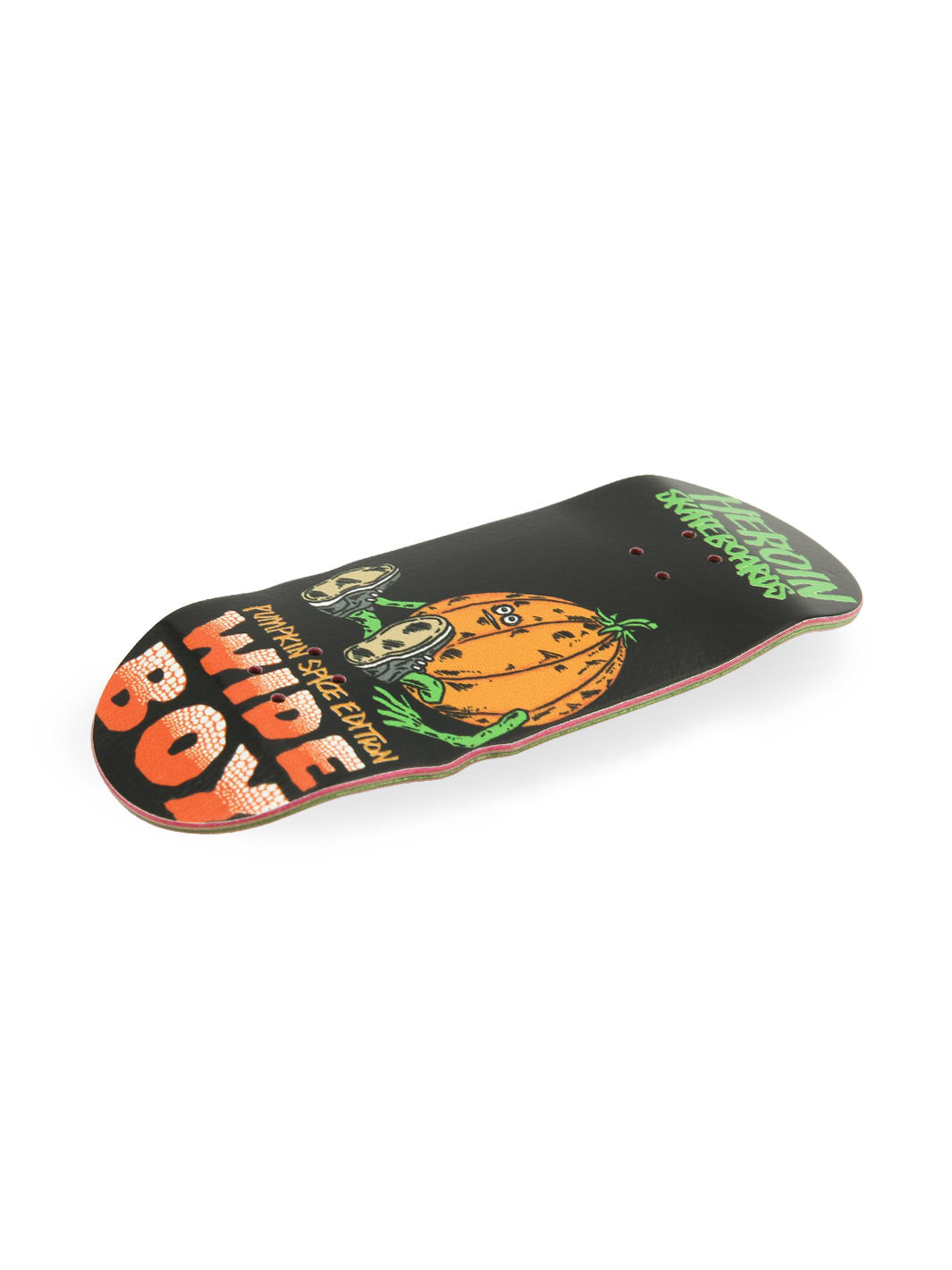 Stinke Fingaz 'Wide Boy Pumpkin' Heroin Skateboards