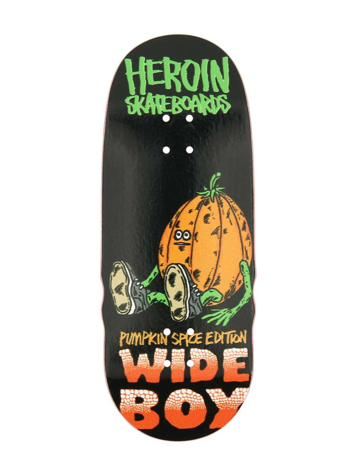 Stinke Fingaz 'Wide Boy Pumpkin' Heroin Skateboards