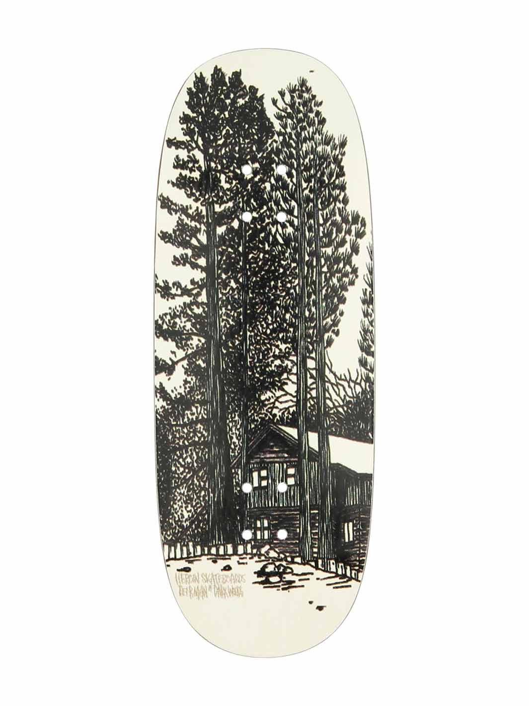 Stinke Fingaz 'Deerman of Dark Woods' Heroin Skateboards