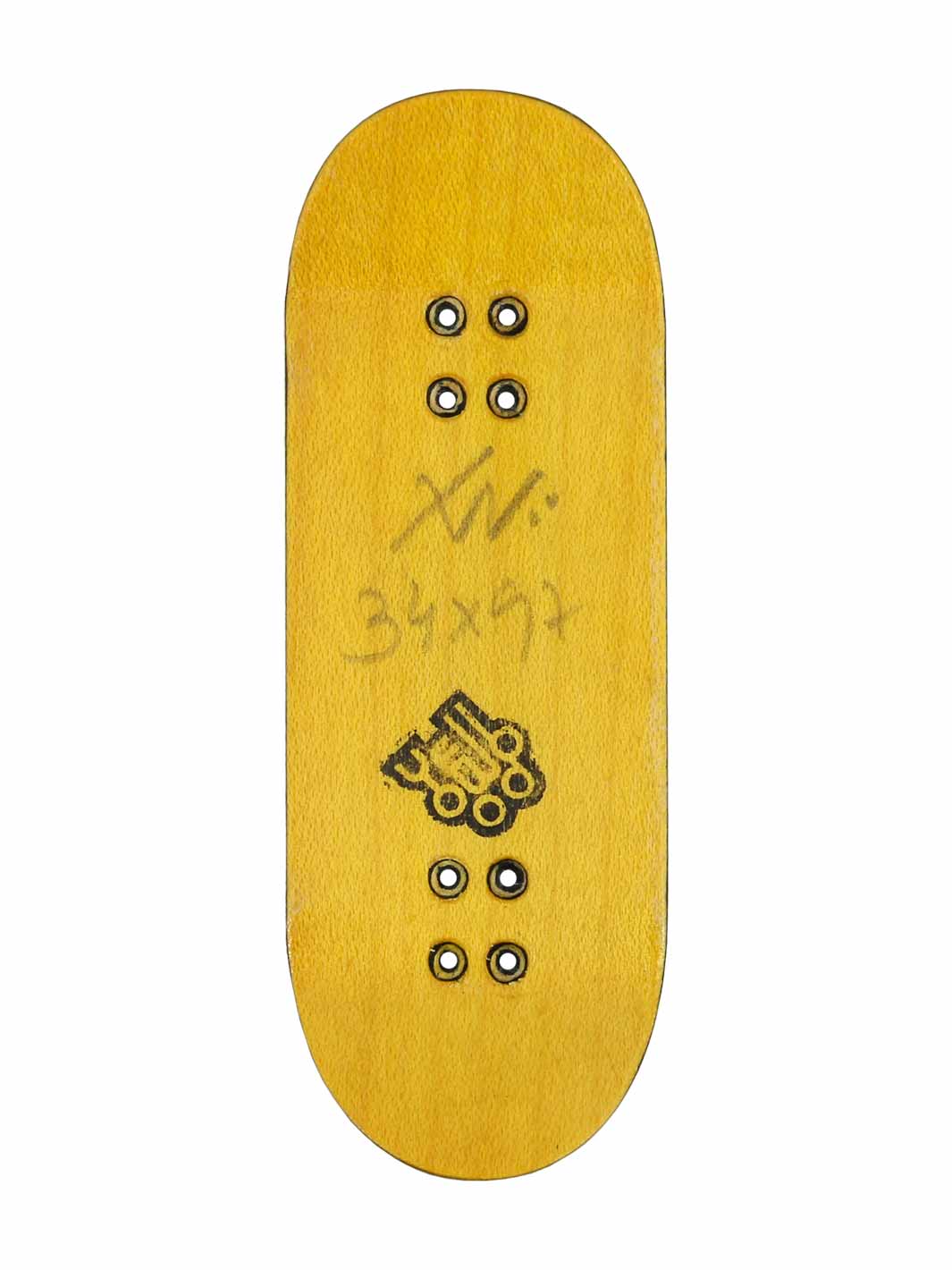 Yellowood Trees on Wood 34mm